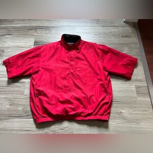 DryJoys by FootJoy Half Zip Short Sleeve Golf Jacket Size XL